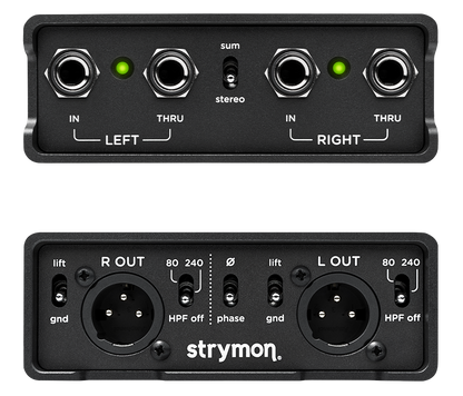Strymon PCH X2 Active Phantom Powered Stereo DI Isolator