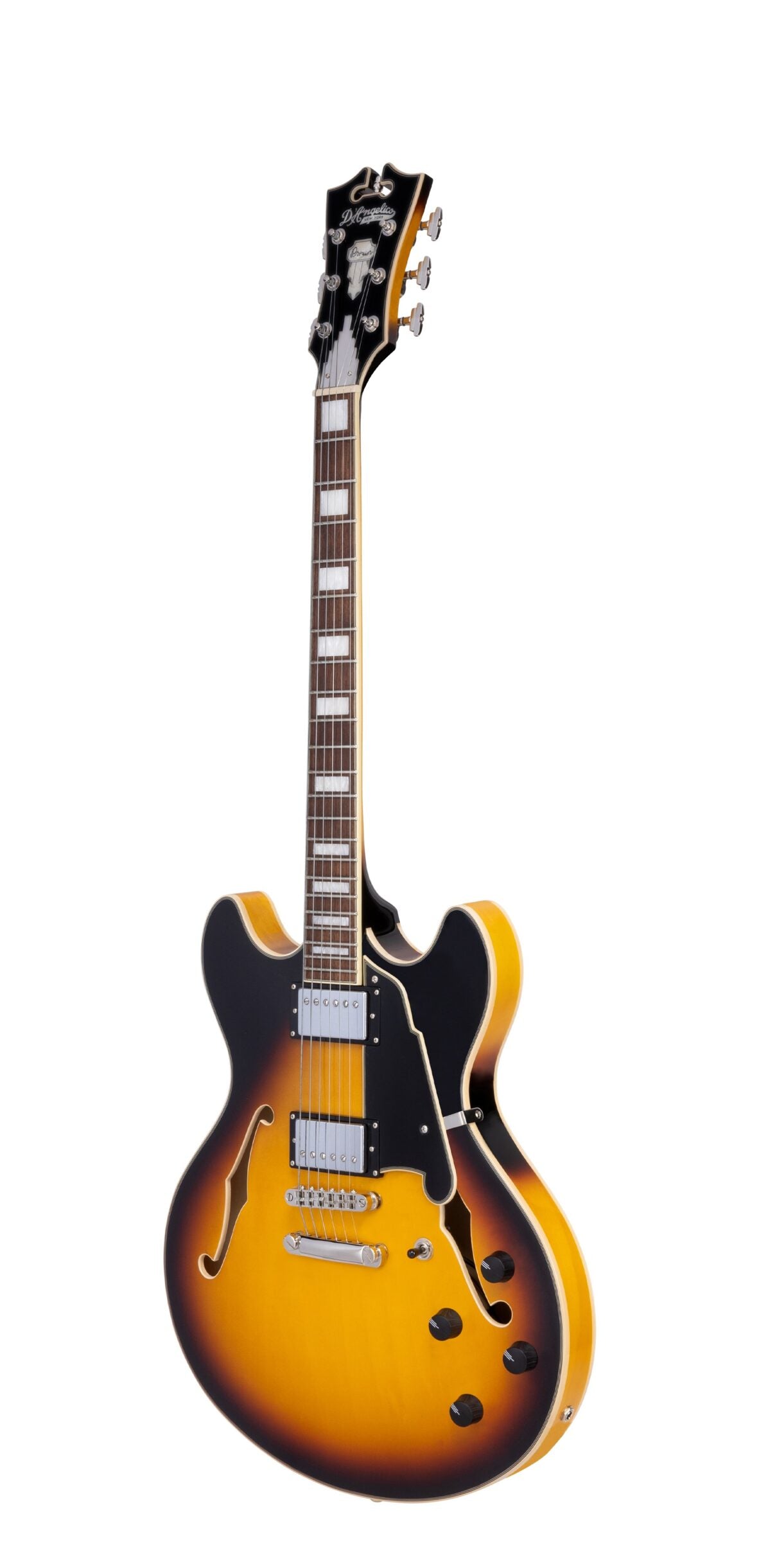 D'Angelico Premier DC Electric Guitar - Vintage Sunburst