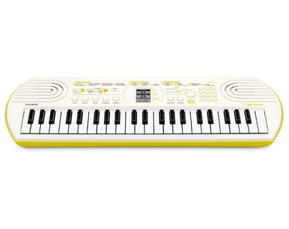 Casio SA-80 44-Key Mini Keyboard - White/Yellow