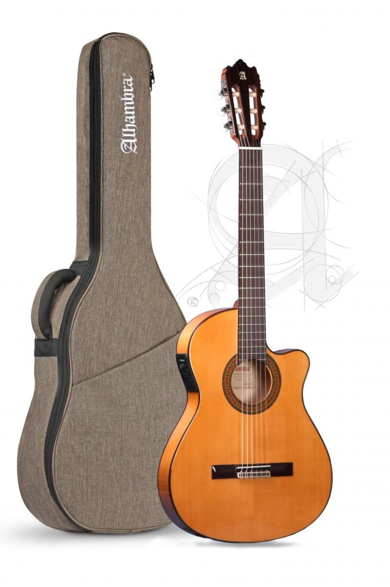 ALHAMBRA FLAMENCO WITH TAP PLATE E1 PI - Music Planet New Zealand