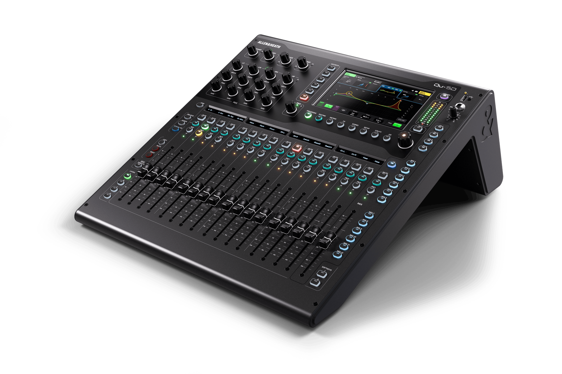 Allen & Heath QU‑5D 38‑Input Digital Mixer with Dante - Music Planet NZ