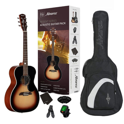 ALVAREZ RF26 SUNBURST FOLK GUITAR PACK - Music Planet New Zealand