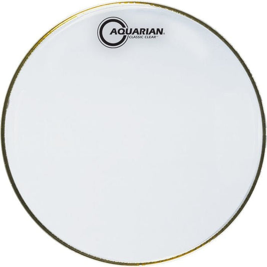 AQUARIAN CLASSIC CLEAR 14 INCH TOM HEAD - Music Planet New Zealand