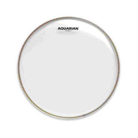 AQUARIAN SUPER 2 18 INCH CLEAR TOM HEAD - Music Planet New Zealand