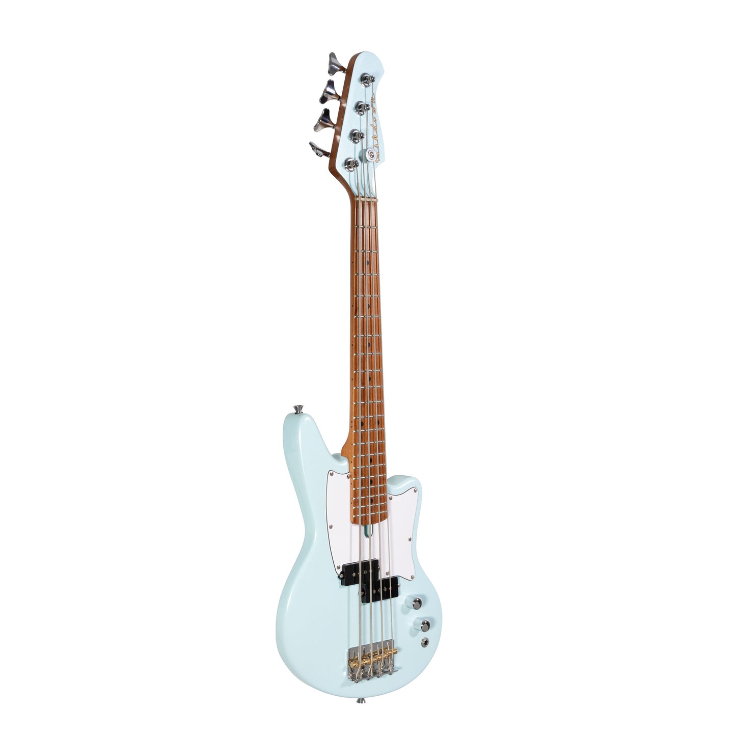 Ashdown Capri 23" Short Scale Bass Guitar - Sparkle Ice Blue - Music Planet NZ