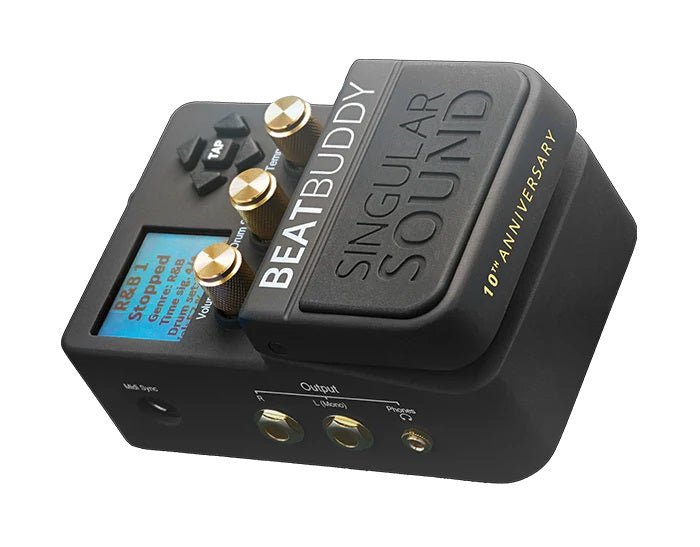 Singular Sound BeatBuddy 10th Anniversary Black and Gold | Music
