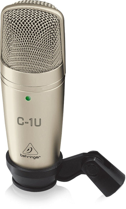 BEHRINGER C1U USB CONDENSER MICROPHONE - Music Planet New Zealand