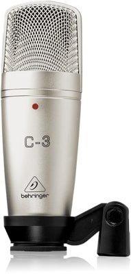 BEHRINGER C3 DUAL DIAPHRAGM CONDENSER - Music Planet New Zealand
