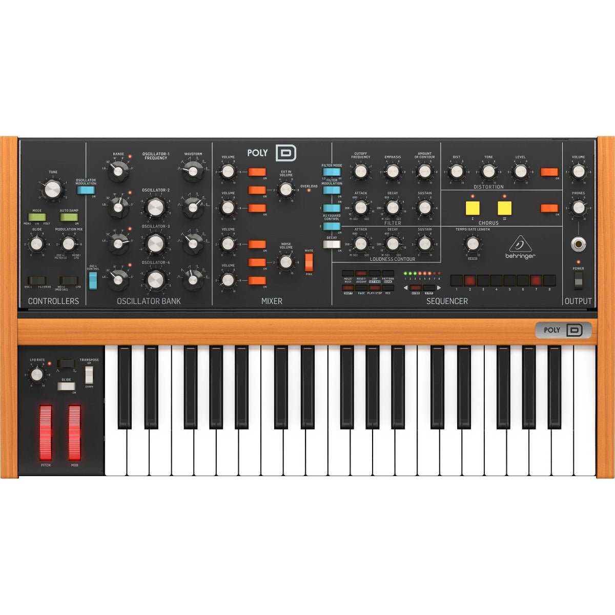 BEHRINGER POLY D ANALOG SYNTH - Music Planet New Zealand
