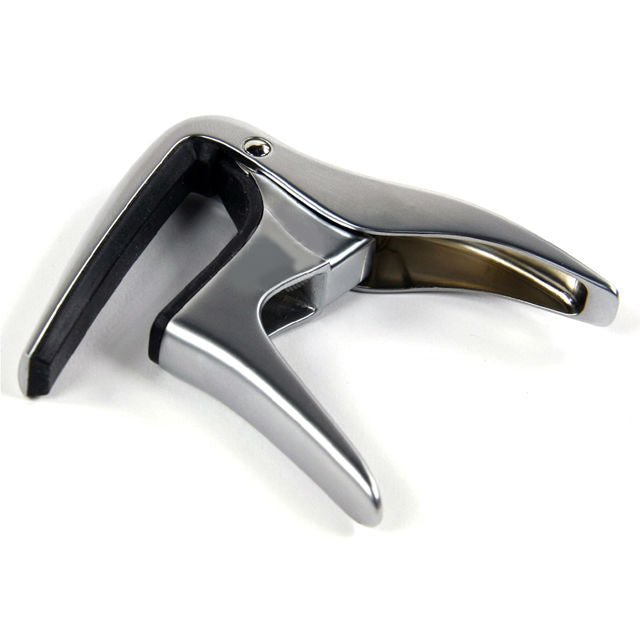 BEST MUSIC B BIRD CAPO UKULELE SILVER - Music Planet New Zealand