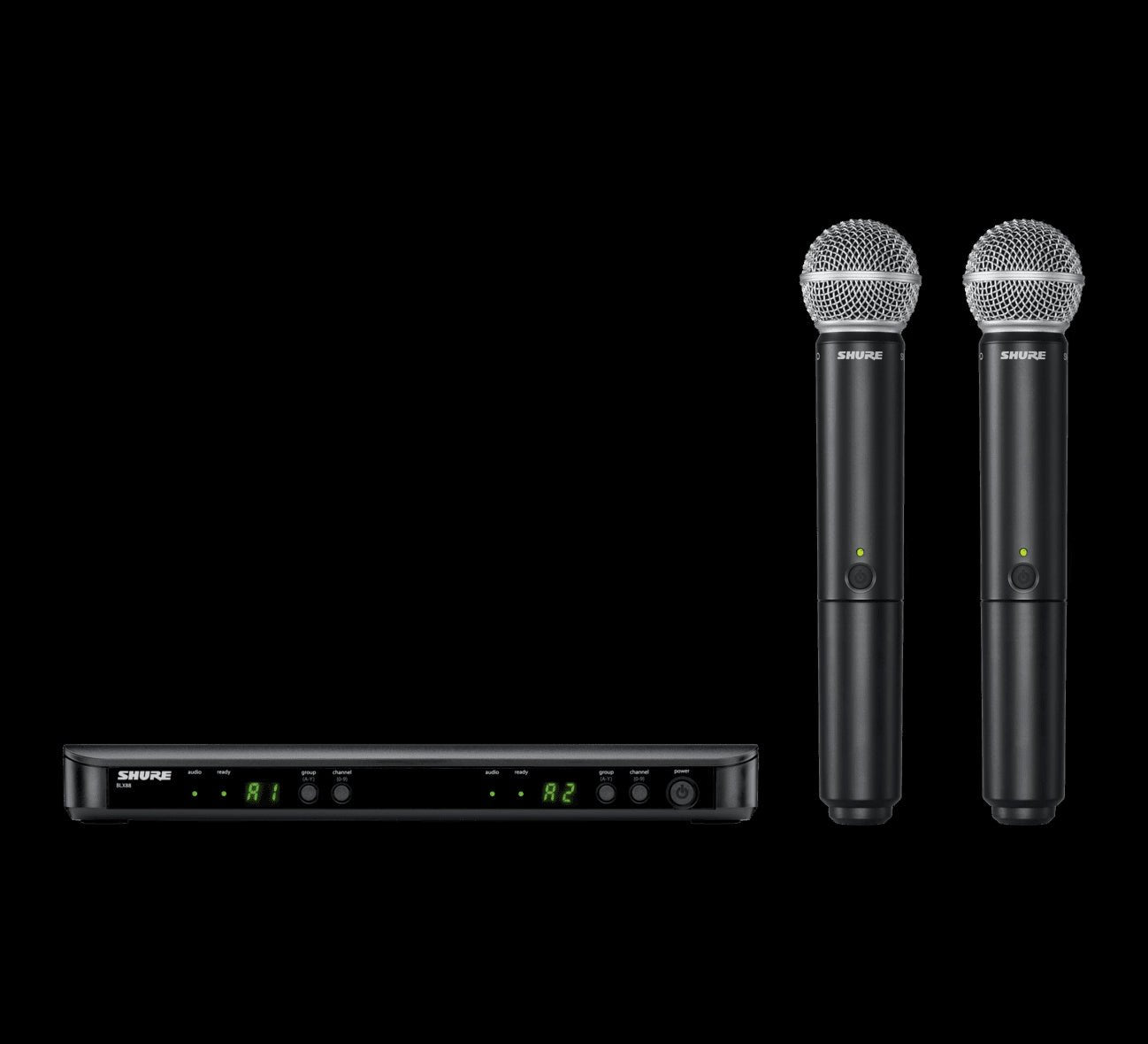 BLX288/SM58 WIRELESS DUAL VOCAL SYSTEM - Music Planet New Zealand