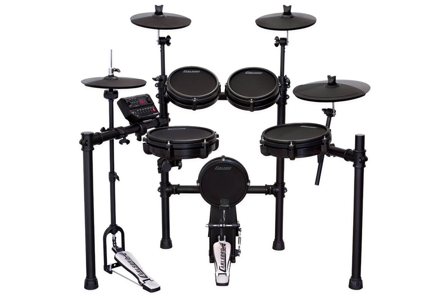 CARLSBRO 9 PCE MESH HEAD ELECTRONIC DRUM KIT - Music Planet New Zealand