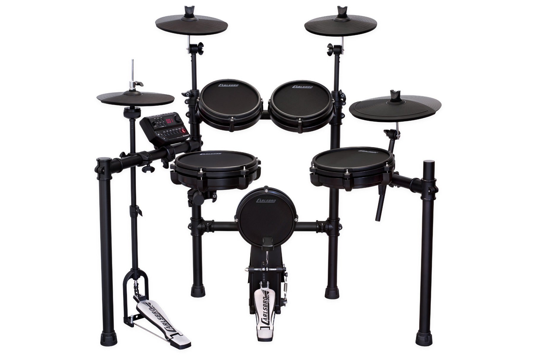 CARLSBRO 9 PCE MESH HEAD ELECTRONIC DRUM KIT - Music Planet New Zealand