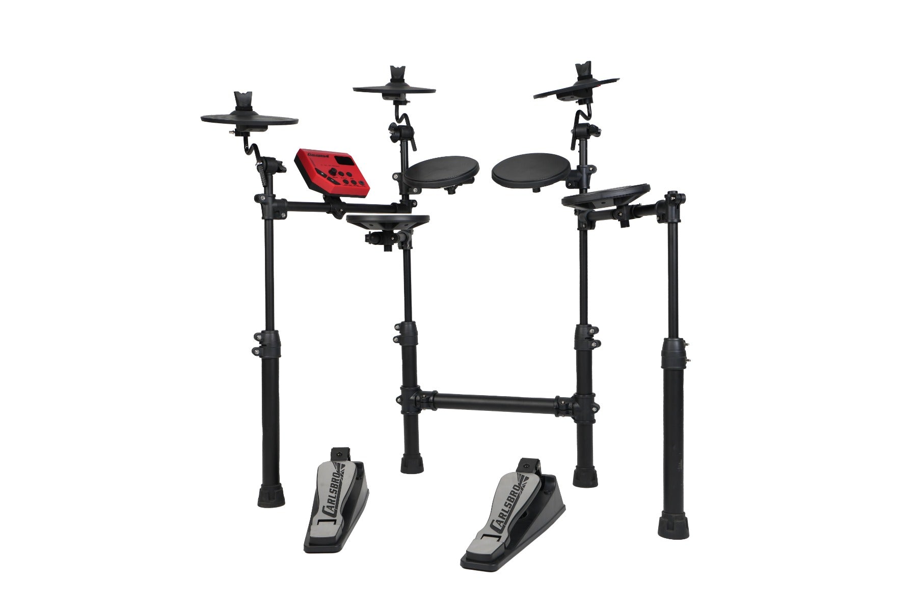 CARLSBRO CSD100 ELECTRONIC D/KIT IN RED V2 NEW SOUND MODULE - Music Planet New Zealand