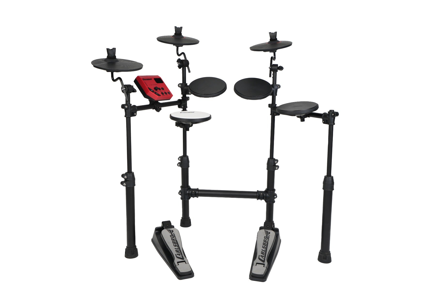 CARLSBRO CSD100 ELECTRONIC D/KIT IN RED V2 NEW SOUND MODULE - Music Planet New Zealand