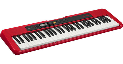 Casio CT - S200 61 - Key Portable Keyboard - Red - Music Planet NZ