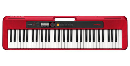 Casio CT - S200 61 - Key Portable Keyboard - Red - Music Planet NZ