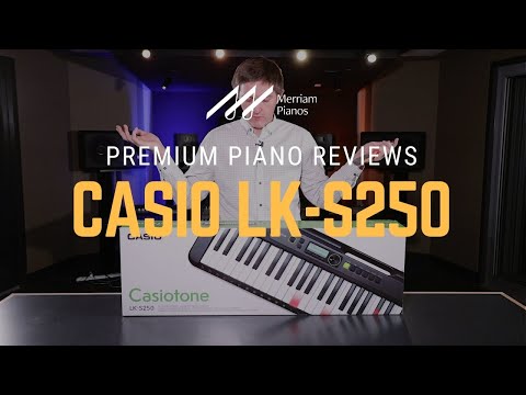 CASIO LKS250 CASIOTONE 61 NOTE KEYLIGHT - Music Planet New Zealand