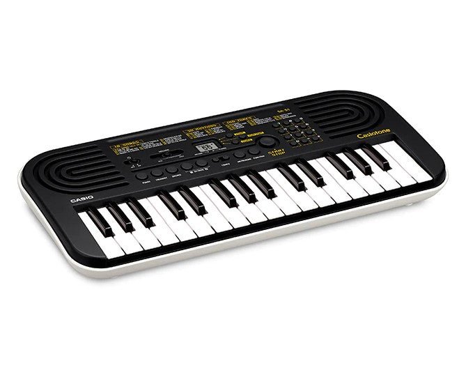 CASIO SA51 MINI KEYBOARD GREY SHELL BASE - Music Planet New Zealand