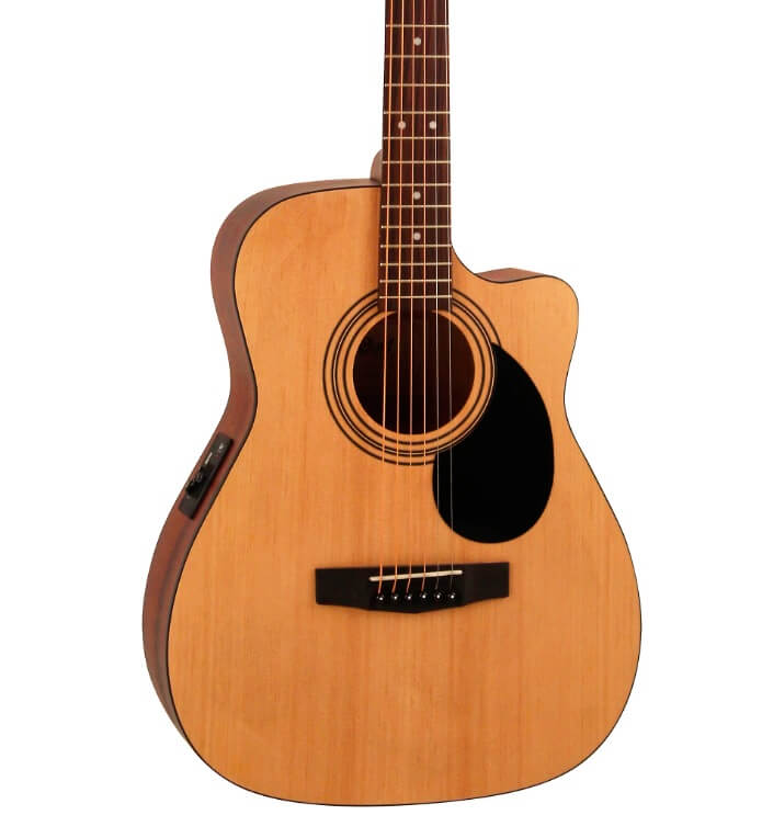 Cort AF515CE Concert Acoustic Guitar with Electronics - Music Planet New Zealand