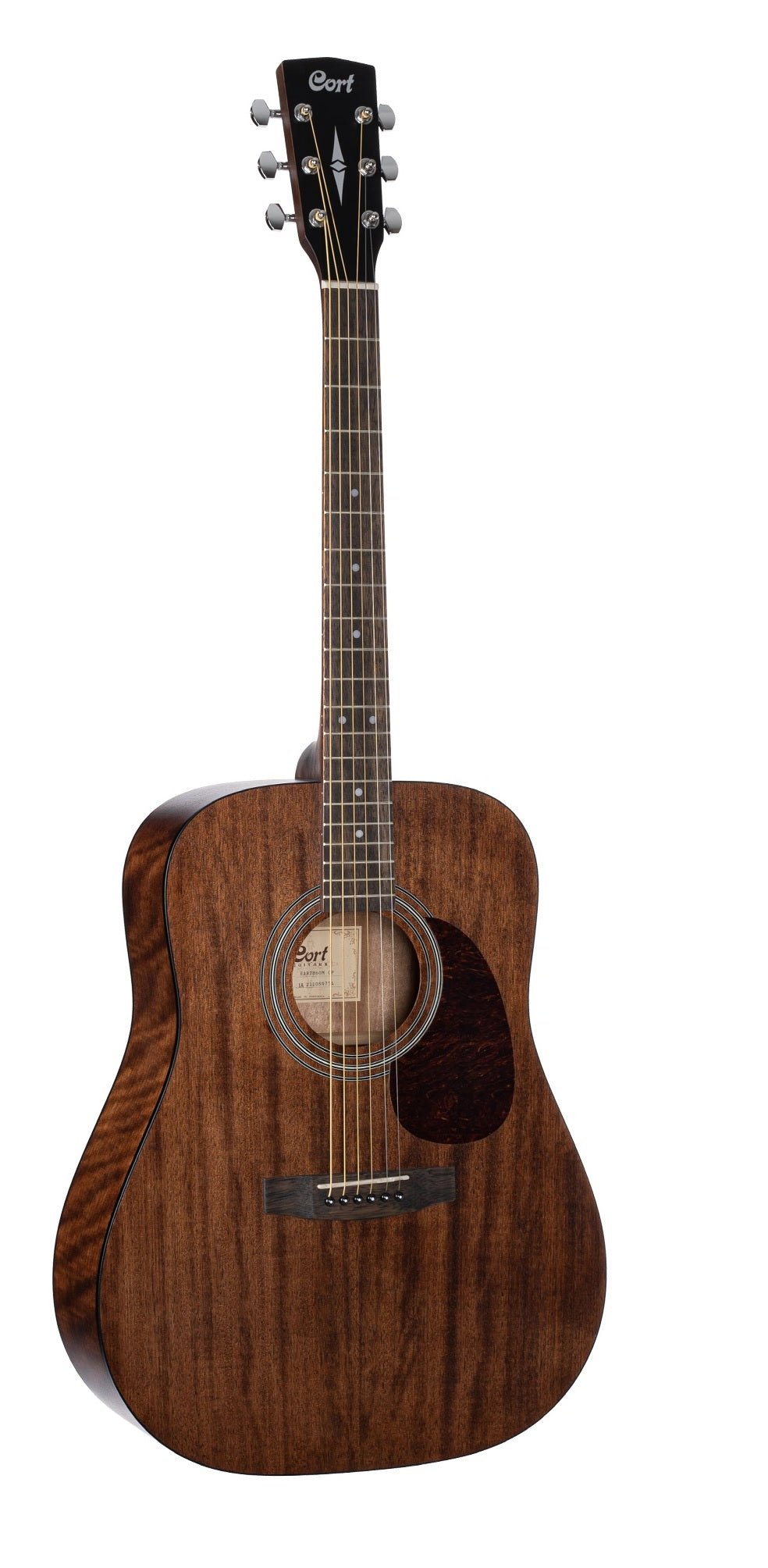 Cort C E60CE Dreadnought Acoustic Guitar - Mahogany - Music Planet New Zealand