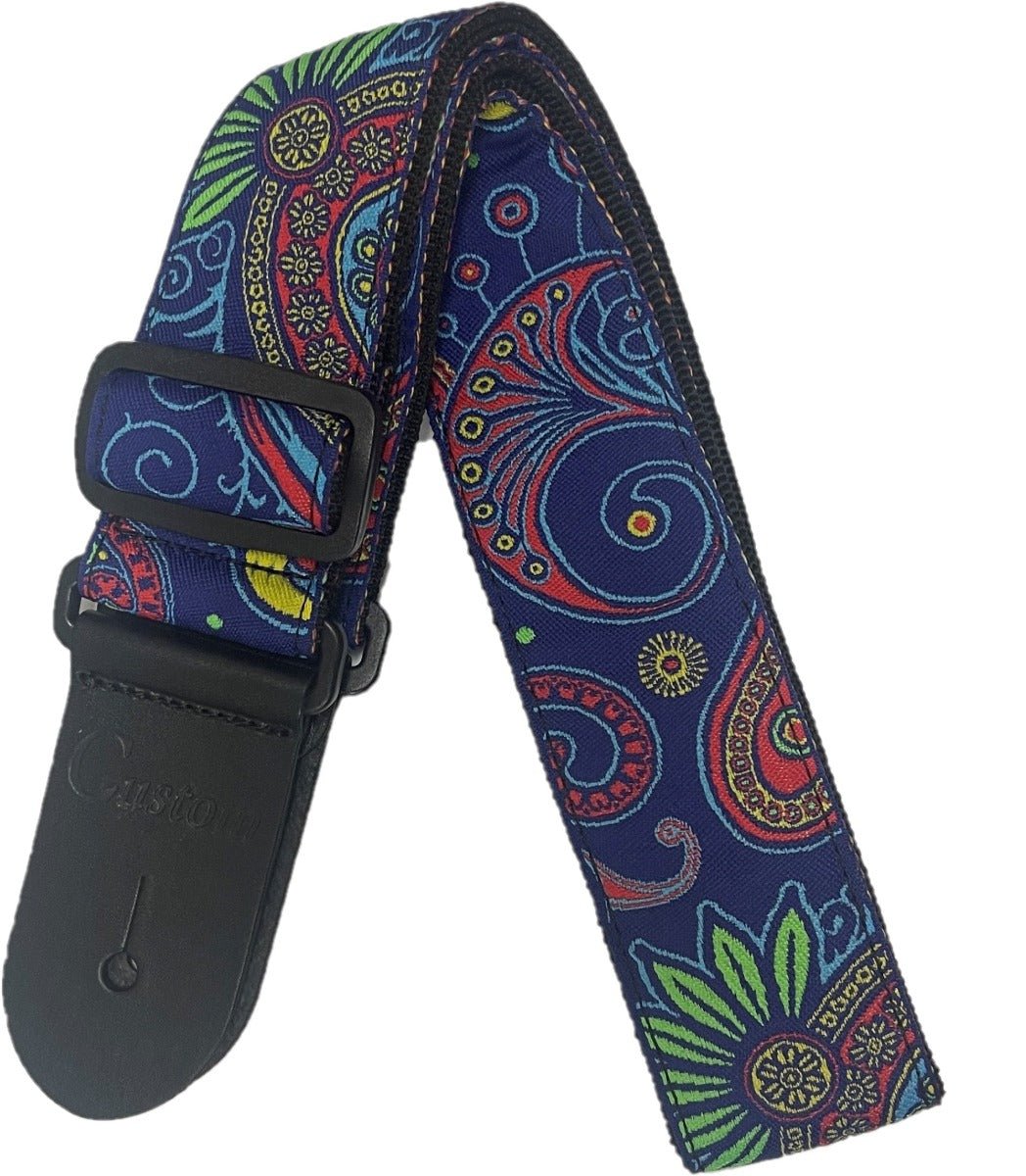 CUSTOM MULTI COLOURED FLORAL/PAISLEY WOV - Music Planet New Zealand