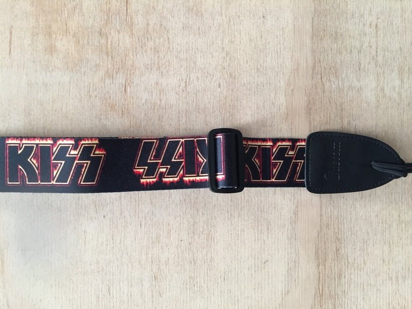 CUSTOM SH053 TERYLENE GUITAR KISS WORD - Music Planet New Zealand