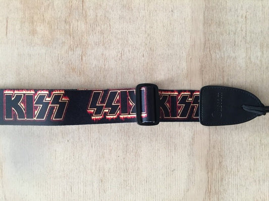 CUSTOM SH053 TERYLENE GUITAR KISS WORD - Music Planet New Zealand