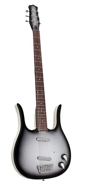 DANELECTRO LONGHORN BARITONE IN BLACK BURST - Music Planet New Zealand