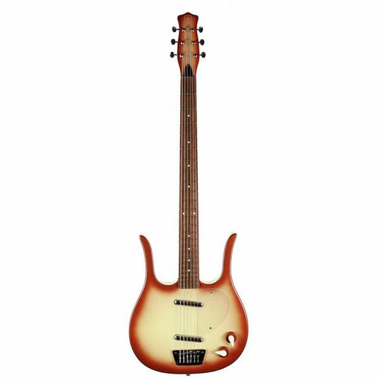 DANELECTRO LONGHORN BARITONE IN COPPER BURST - Music Planet New Zealand