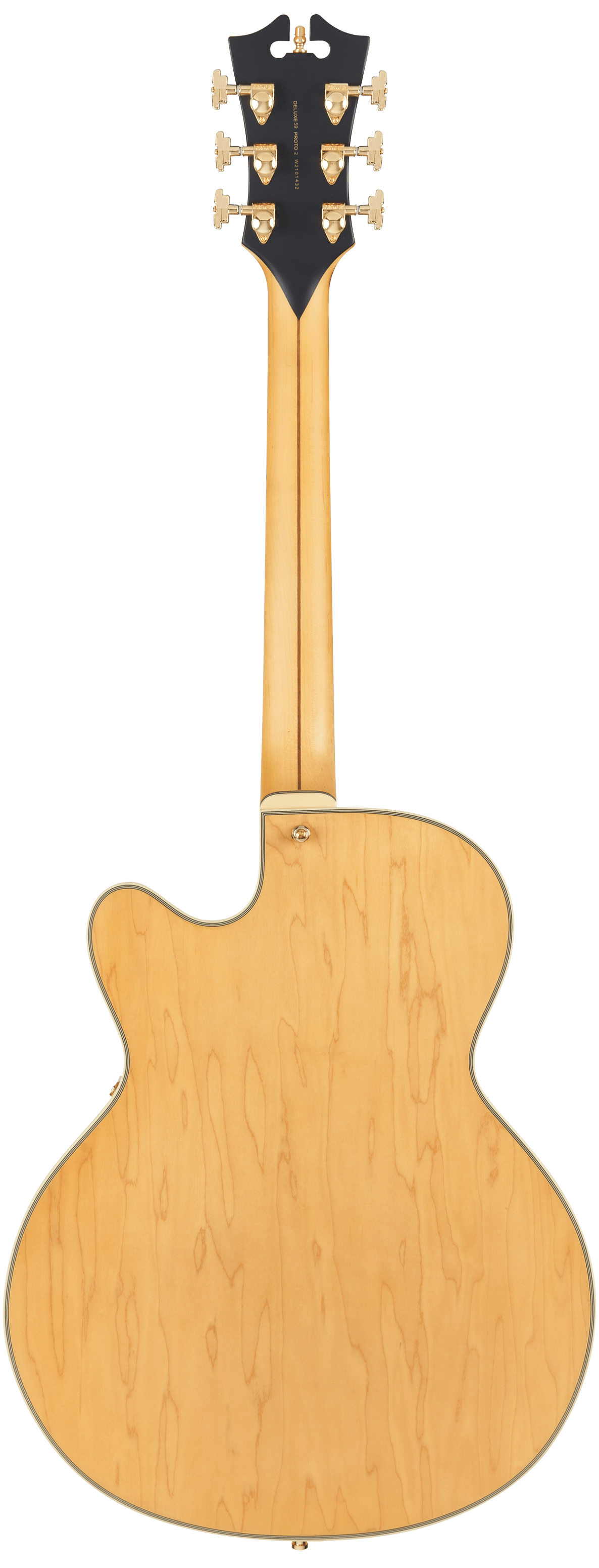 D’Angelico Deluxe 59 Hollowbody Electric Guitar - Satin Honey - Music Planet NZ