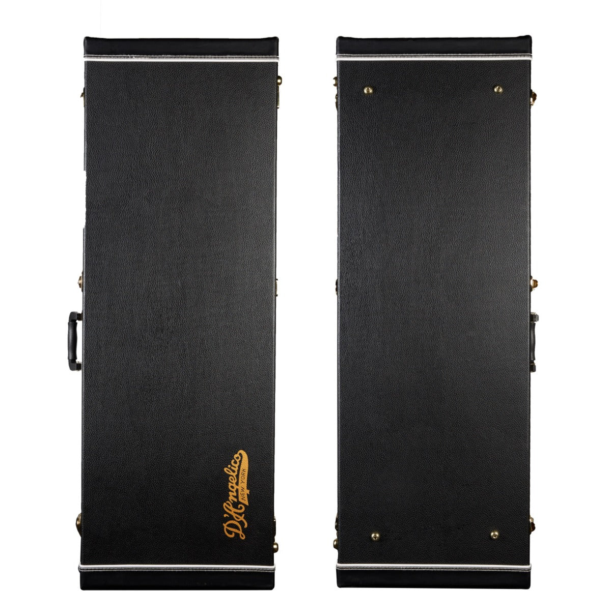 D'ANGELICO DELUXE ATLANTIC BARITONE SOLID BLACK GUITAR - Music Planet New Zealand