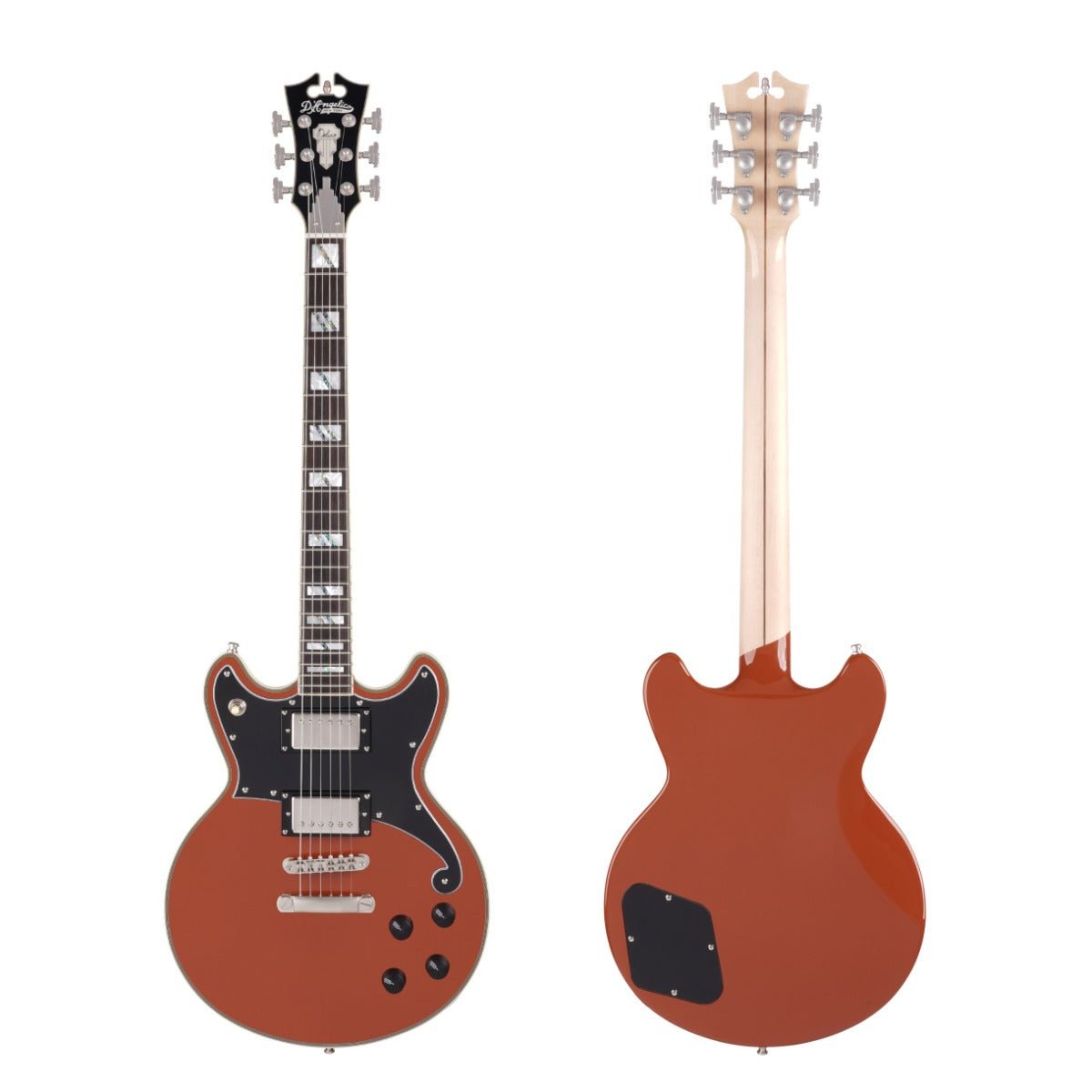 D'ANGELICO DELUXE BRIGHTON LE RUST - Music Planet New Zealand