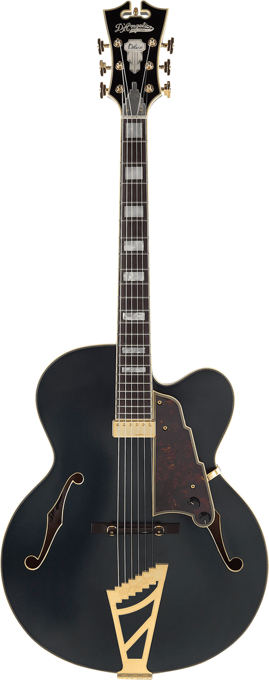 D'ANGELICO DELUXE EXL1 MATTE MIDNIGHT - Music Planet New Zealand