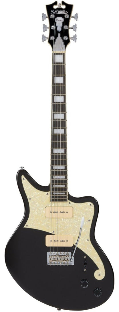 D'ANGELICO PREMIER BEDFORD GUITAR IN BLACK FLAKE - Music Planet New Zealand