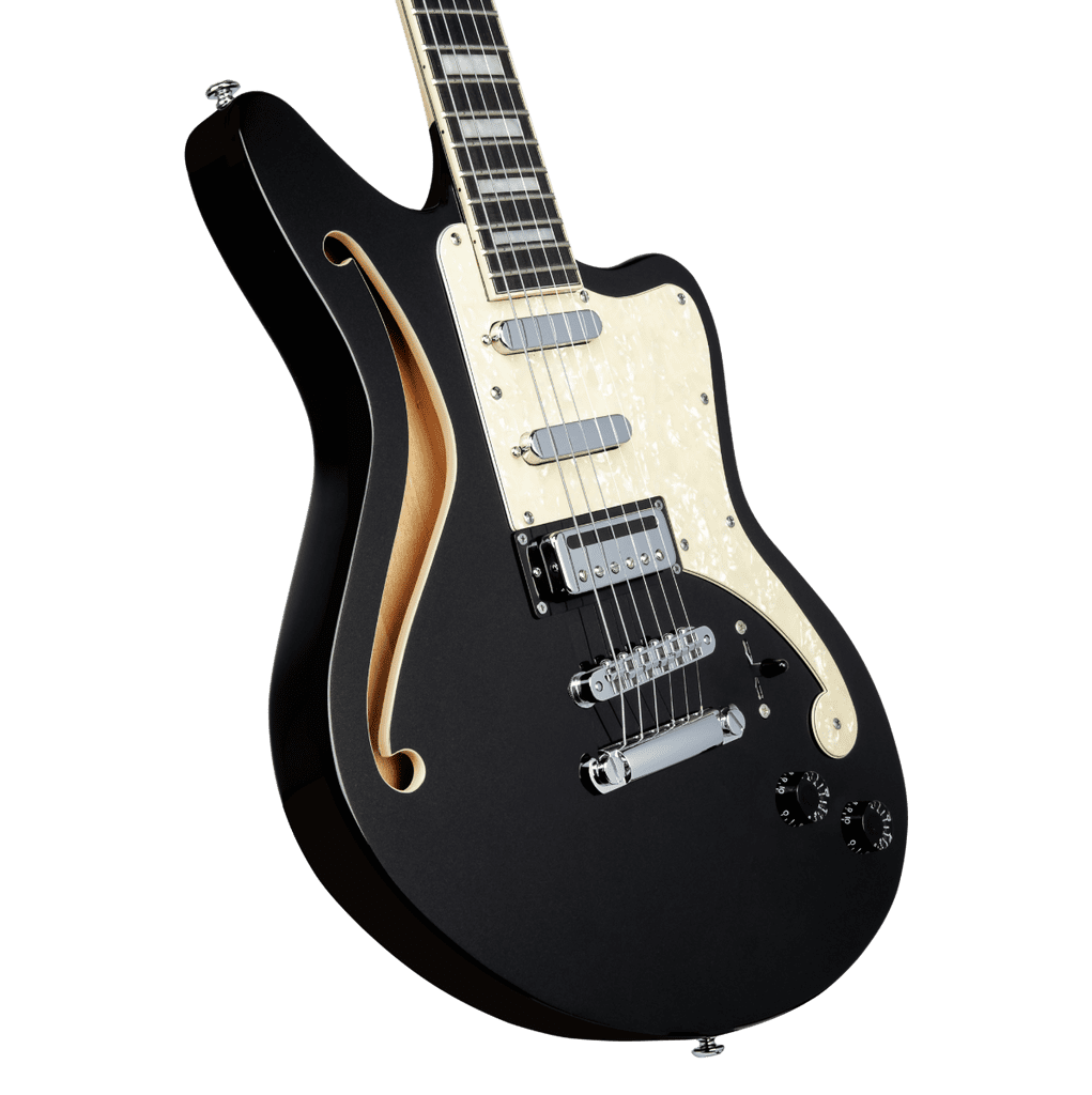 D'ANGELICO PREMIER BEDFORD SH BLACK - Music Planet New Zealand