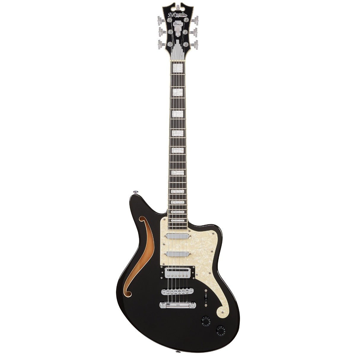 D'ANGELICO PREMIER BEDFORD SH BLACK - Music Planet New Zealand