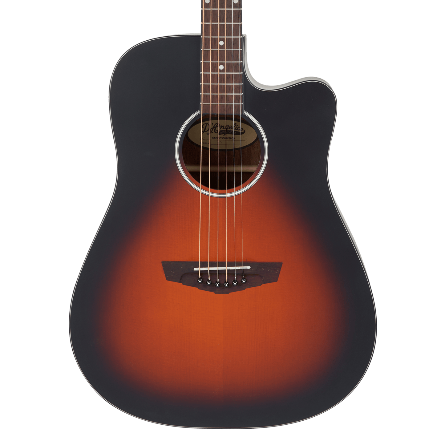 D’Angelico Premier Bowery LS Acoustic - Electric Guitar - Vintage Satin - Music Planet NZ