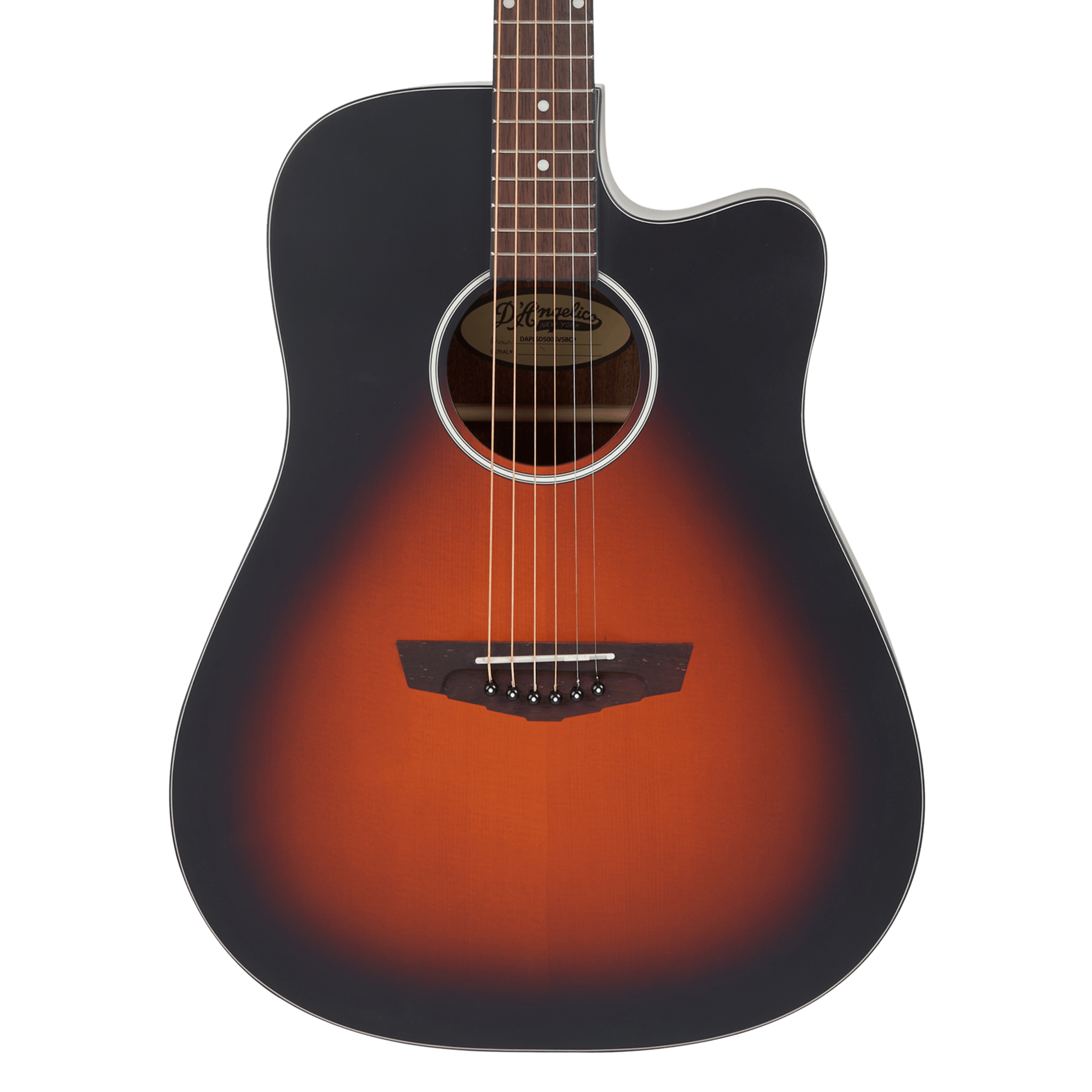 D’Angelico Premier Bowery LS Acoustic - Electric Guitar - Vintage Satin - Music Planet NZ