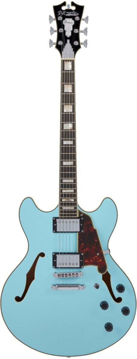 D'ANGELICO PREMIER DC GUITAR IN SKY BLUE - Music Planet New Zealand