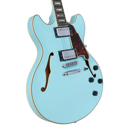 D'ANGELICO PREMIER DC GUITAR IN SKY BLUE - Music Planet New Zealand