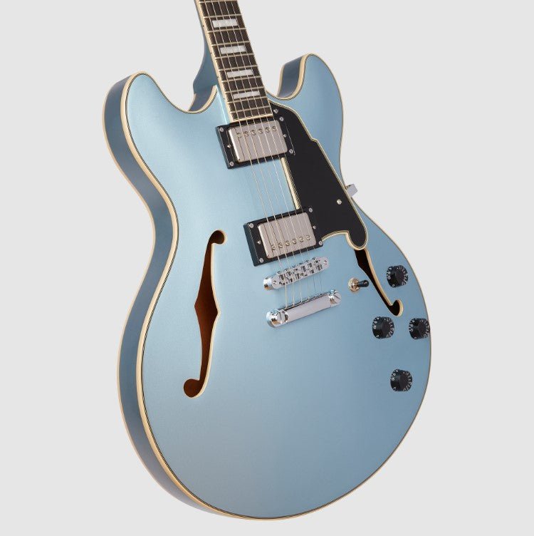 D'ANGELICO PREMIER DC ICED BLUE METALLIC - Music Planet New Zealand