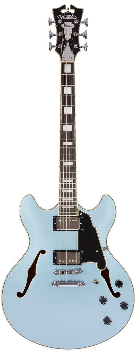 D'ANGELICO PREMIER DC ICED BLUE METALLIC - Music Planet New Zealand