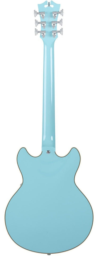 D'ANGELICO PREMIER DC MINI GUITAR IN SKY BLUE - Music Planet New Zealand