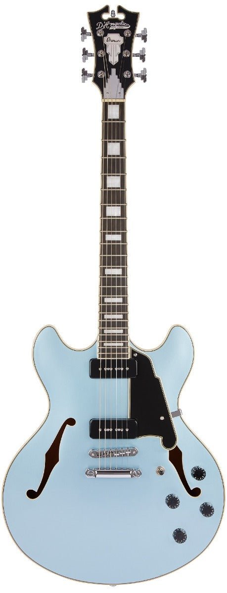 D'ANGELICO PREMIER DC P90S ICED BLUE MET - Music Planet New Zealand