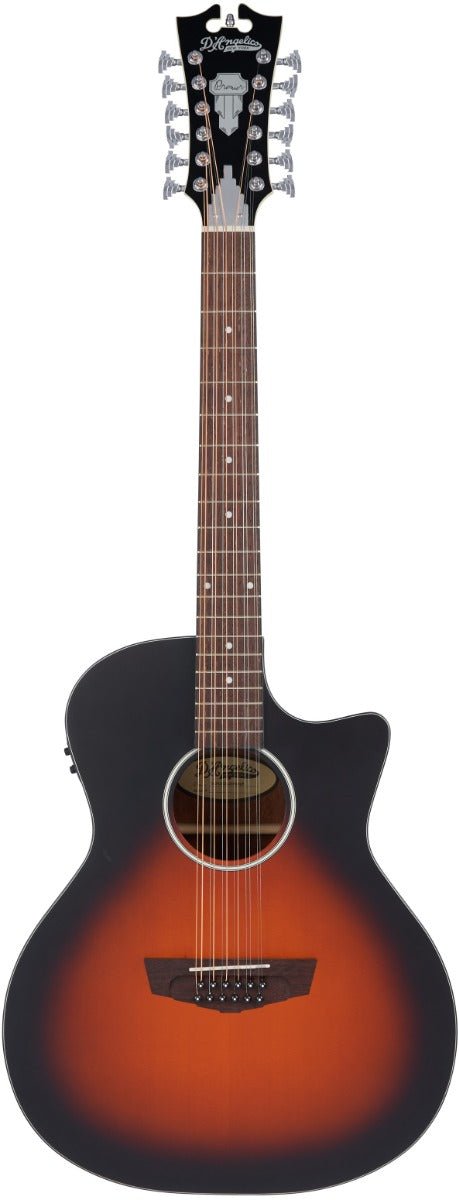 D'ANGELICO PREMIER FULTON 12 STRING VINT SB - Music Planet New Zealand