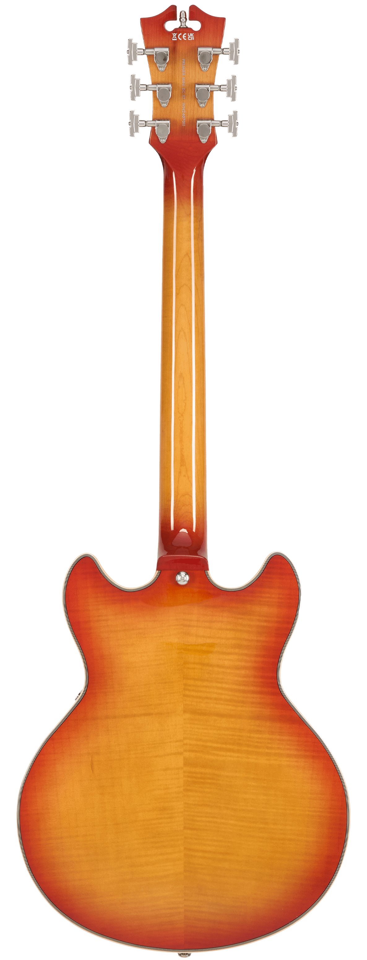 D'Angelico Premier Mini DC XT Honeyburst - Music Planet NZ