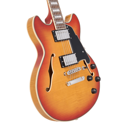 D'Angelico Premier Mini DC XT Honeyburst - Music Planet NZ