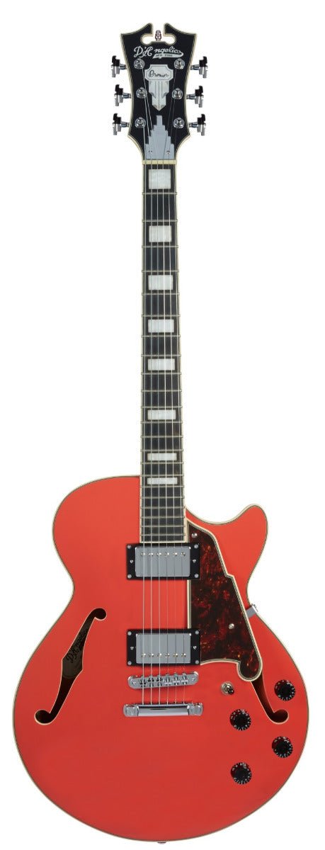 D'ANGELICO PREMIER SS STOP BAR FIESTA RED - Music Planet New Zealand