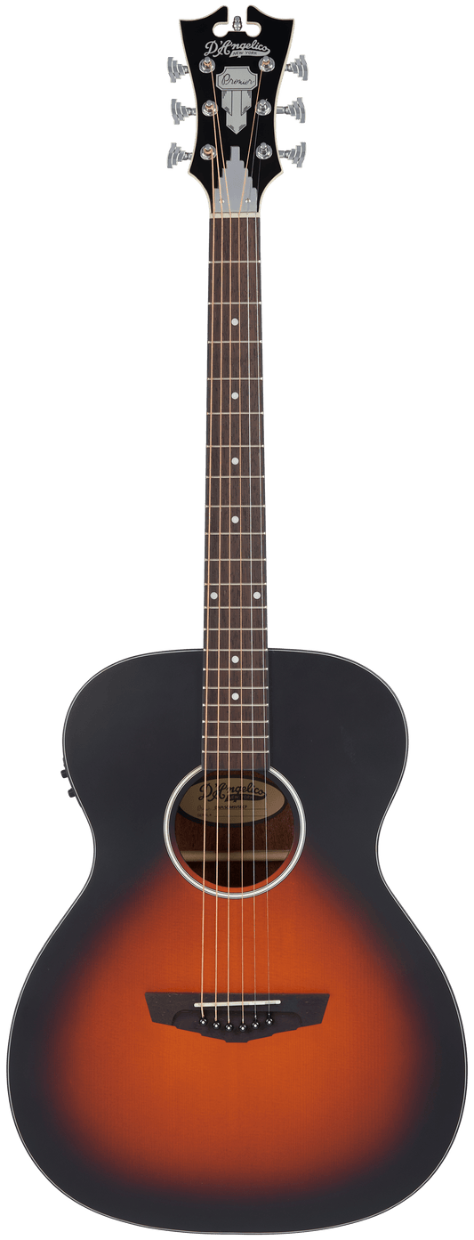D’Angelico Premier Tammany LS Acoustic - Electric Guitar - Vintage Satin - Music Planet NZ